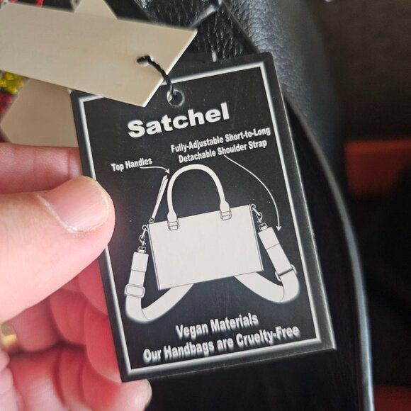 Ed Hardy Mini-Bag Heart Design with Rhinestones NWT - Picture 8 of 11